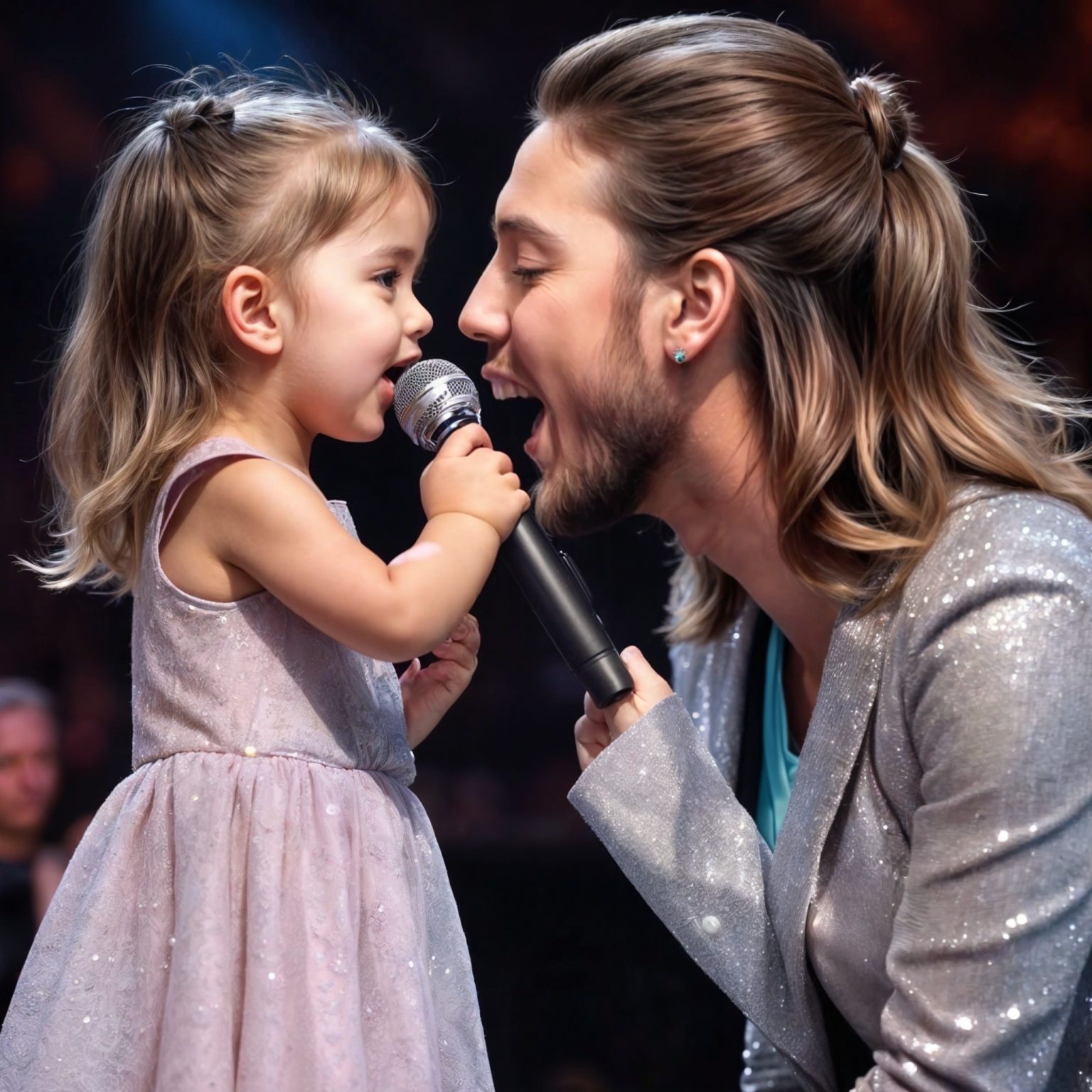 This has never happened before in history. The superstar asks a little girl to sing “You Raise Me Up”. Seconds later, the girl brings down the house.