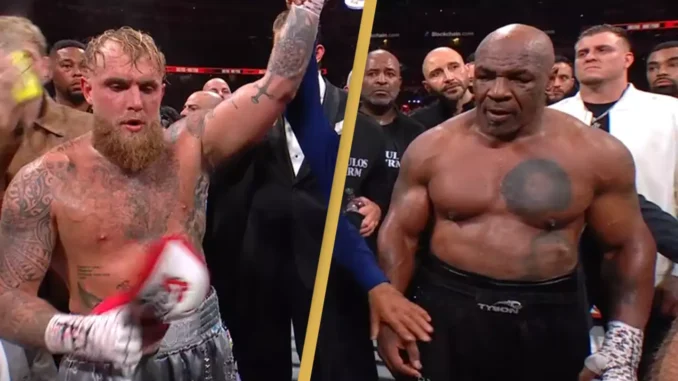 Jake Paul defeats Mike Tyson in unanimous decision