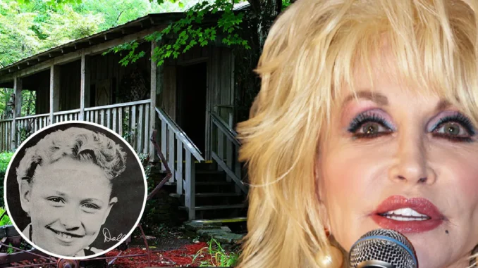 Dolly Parton was raised in a shack with 14 children where she could only bathe once a week