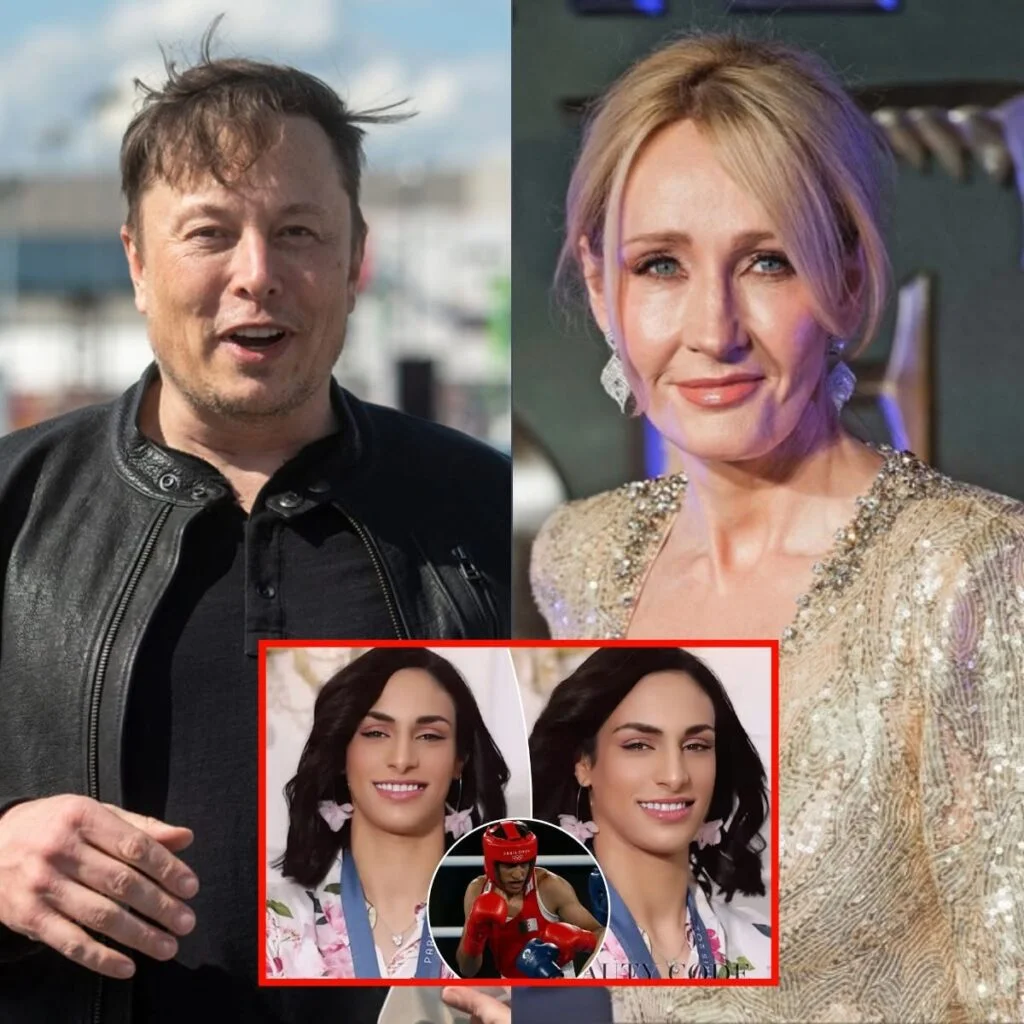 Elon Musk Launches Biggest Media Campaign Ever Led by J.K. Rowling to Destroy Imane Khelif and the Entire LGBT Group That Likes Women’s Sports