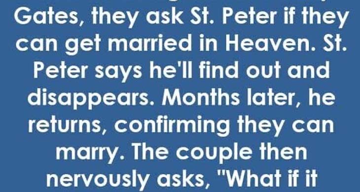 St. Peter’s Answer Will Leave You Crying With Laughter!