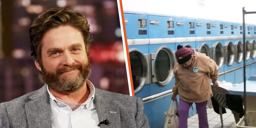 Zach Galifianakis Paid Old Homeless Woman’s Rent for Years & Spent Time with Her as She Had No Family