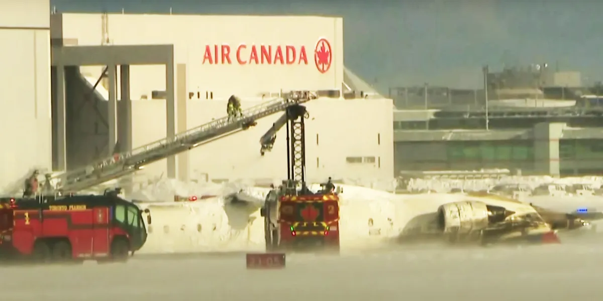 Air Traffic Audio Captures the Aftermath of a Delta Plane Crash in Toronto