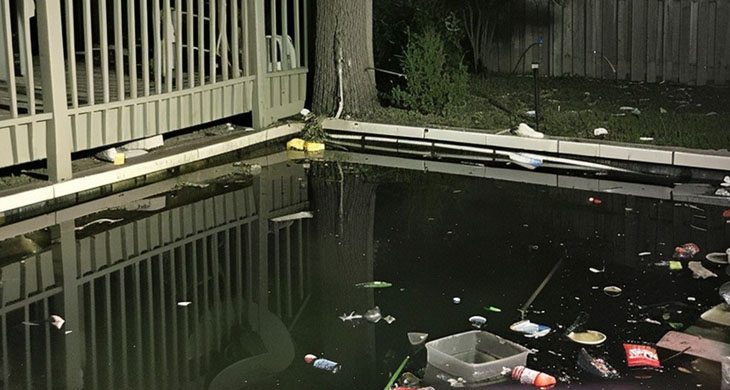 Entitled Neighbors Threw a Loud Party and Used Our Pool as a Trash Bin – They Didn’t Get Away with It