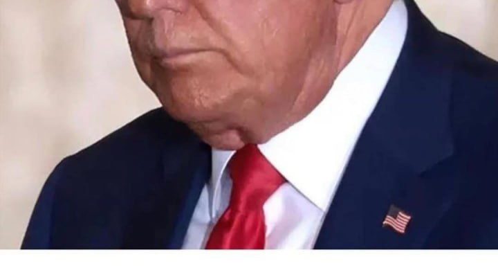 People zoom into photo of Donald Trump and spot ‘sinister’ detail in the background