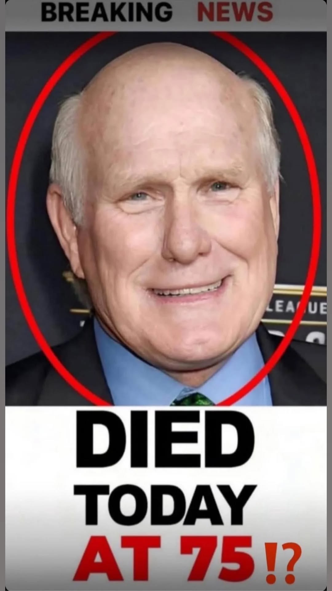 SAD NEWS ABOUT TERRY BRADSHAW!
