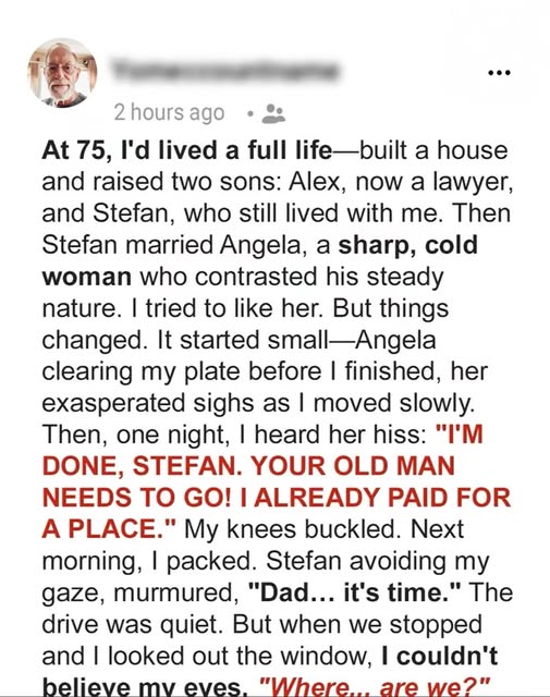 She Made Him Choose: Dad or Her