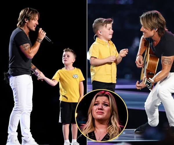 Keith Urban Brings Kelly Clarkson’s Son On Stage For Surprise Duet – And It’s Too Sweet To Handle. During His Nashville Show, Keith Urban Shocked The Crowd By Inviting Kelly Clarkson’s Son, Remy, On Stage To Sing “Because Of You” As A Heartfelt Tribute To Kelly. She Teared Up Watching From The Wings, While The Crowd Cheered For The Touching, Unforgettable Moment