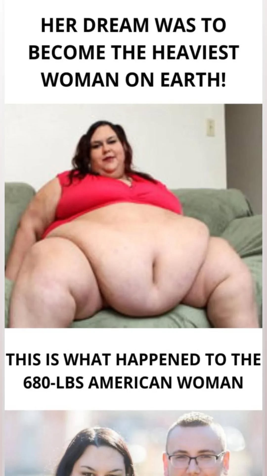 From Dream to Reality: The Journey of a 680-lb Woman Who Aimed to Be the Heaviest on Earth!