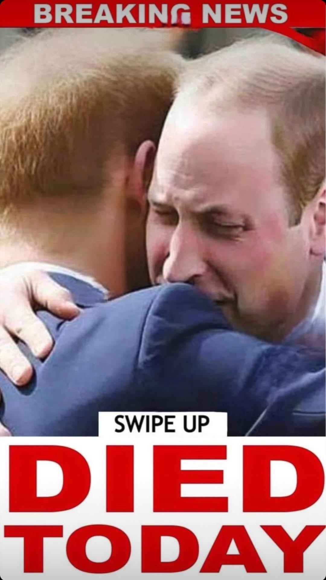 ROYAL TRAGEDY. William and Kate are in shock