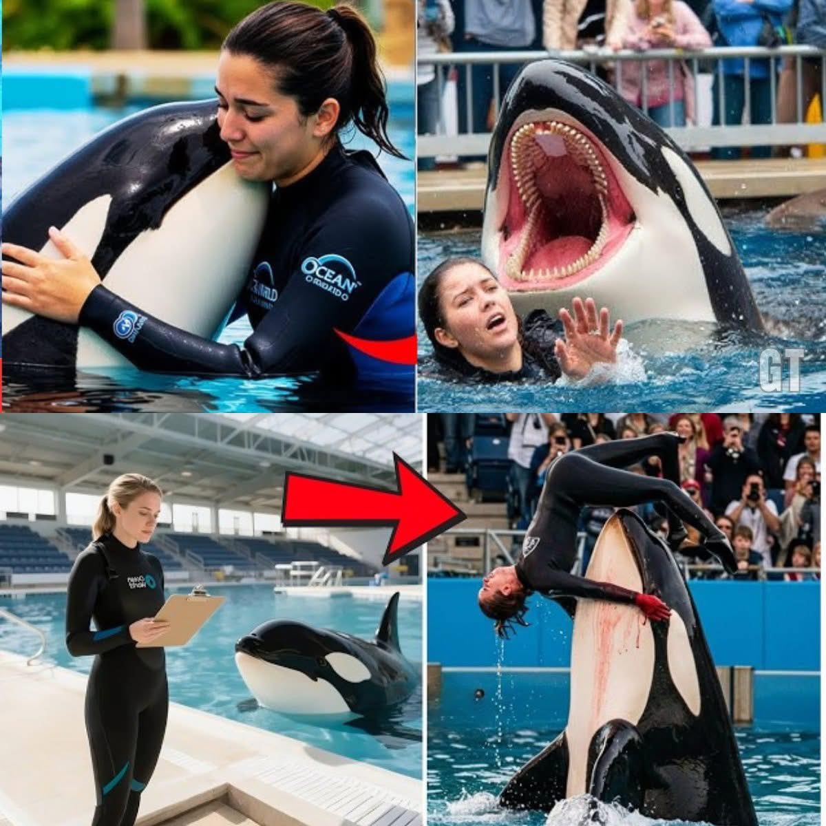 Last Moments of Orca Trainer Jessica Radcliffe