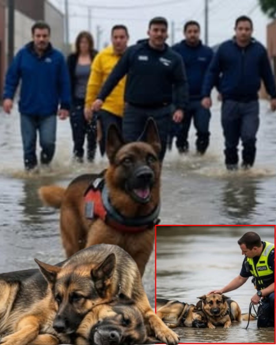 HEARTBREAK IN THE FLOOD ZONE: He guided them through the chaos — chest-deep waters, panicked cries, and rising currents.