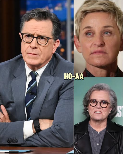 Stephen Colbert said he understands why Rosie O’Donnell and Ellen DeGeneres left the United States. He’s considering doing the same after being fired.