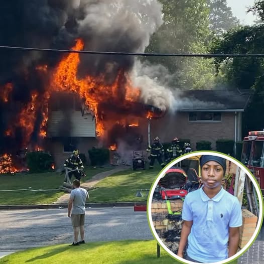 Seventh Grader Saves Family from House Fire and Becomes an Honorary Firefighter