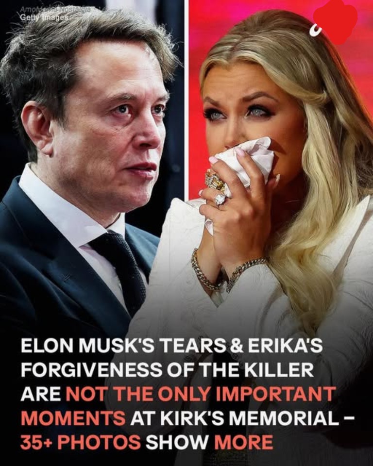 Most Heart-Wrenching and Powerful Moments from Charlie Kirk’s Memorial Service in 35+ Photos