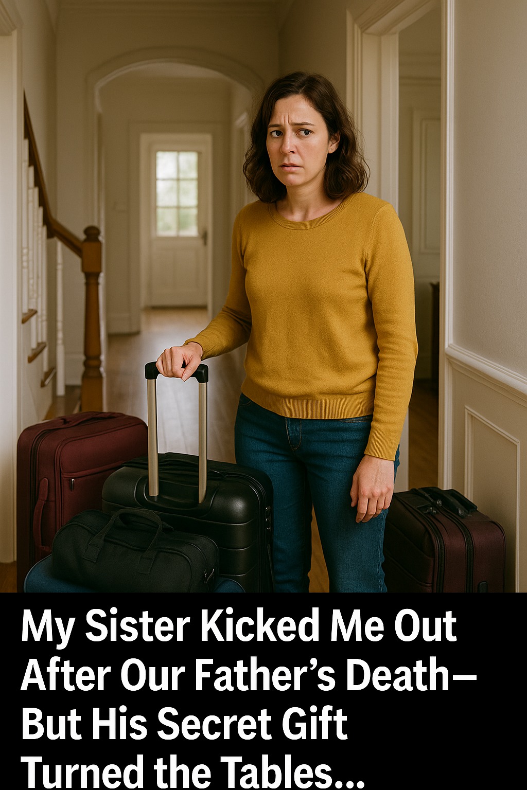My Sister Disowned Me After Our Father’s Death—Until His Hidden Gift Changed Everything