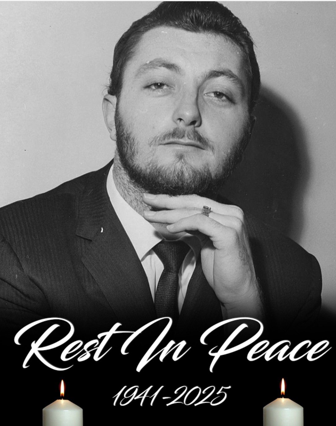 We are deeply saddened to announce the death of this much-loved actor.