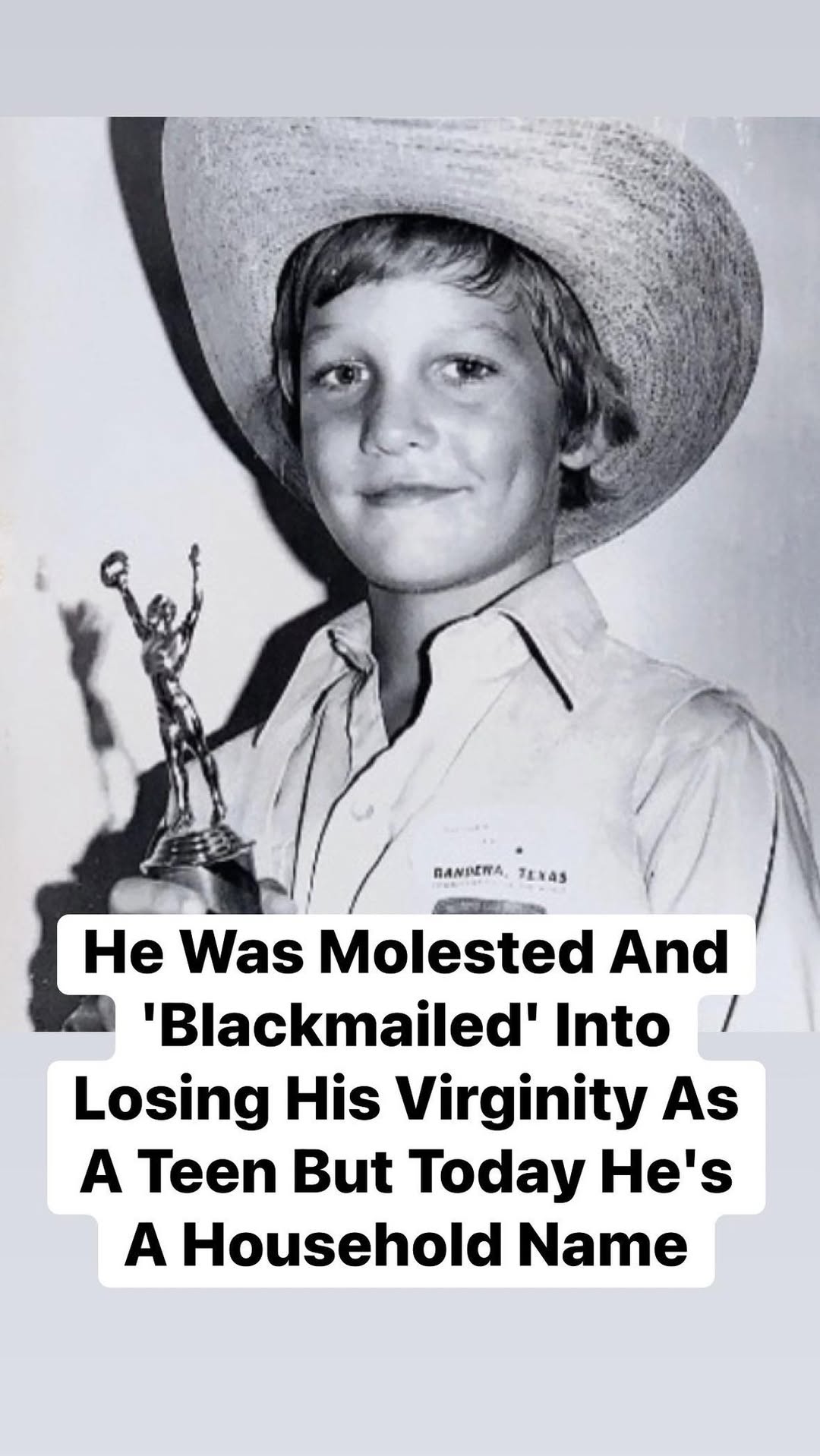 He Was Molested And ‘Blackmailed’ Into Losing His Virginity As A Teen But Today He’s A Household Name