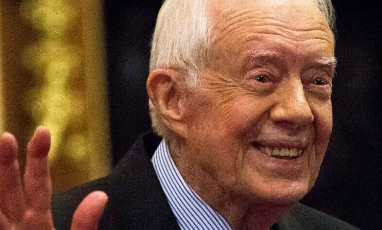 FOR JIMMY CARTER, FORMER US PRESIDENT.