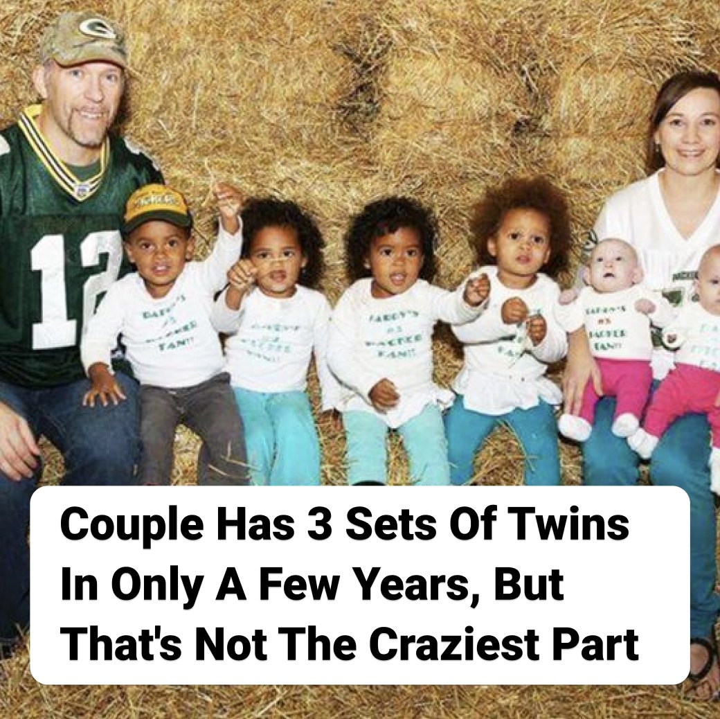 Couple Has 3 Sets Of Twins In Only A Few Years, But That’s Not The Craziest Part